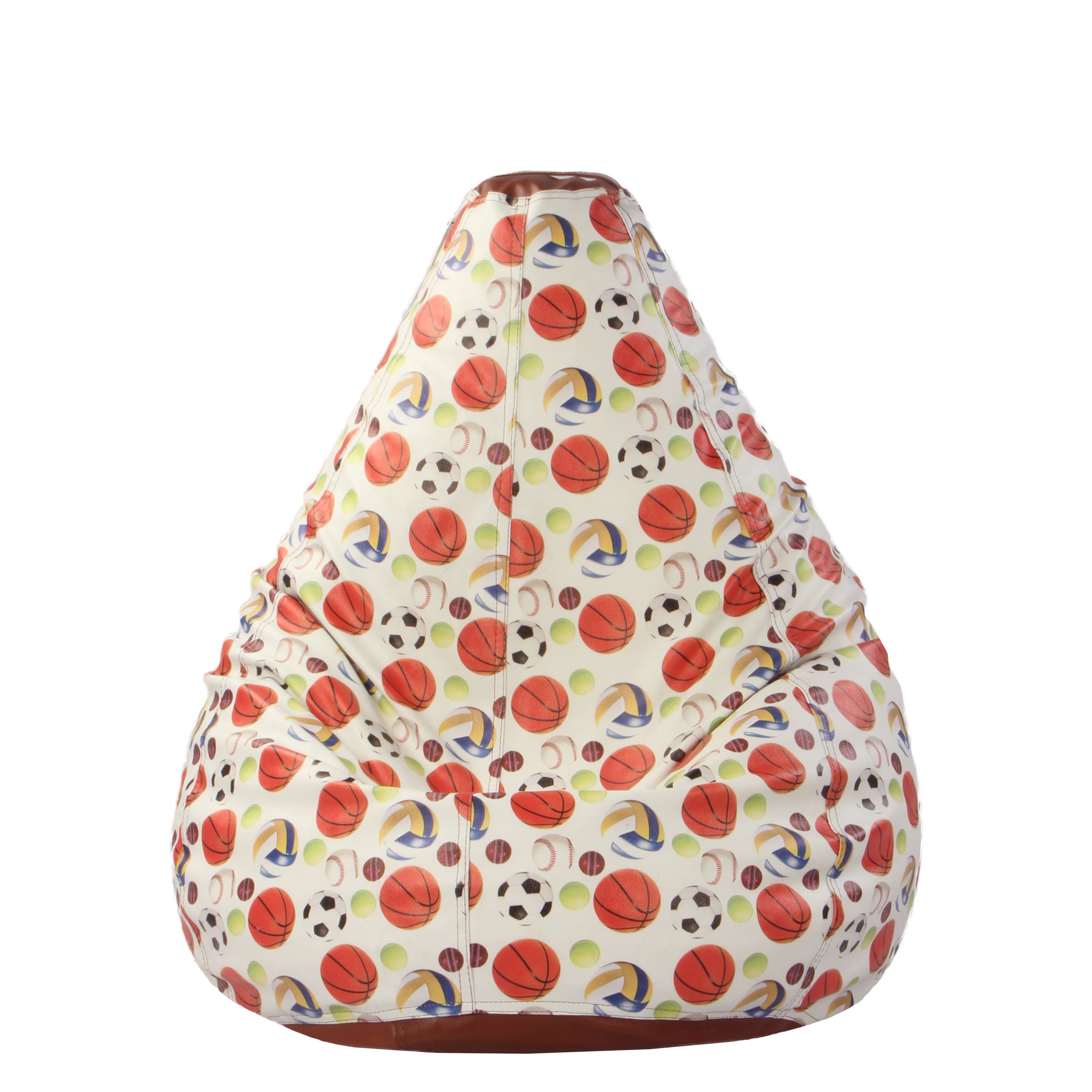 Orka Digital Printed Sport Ball Theme XXXL Bean Bag Filled With Beans